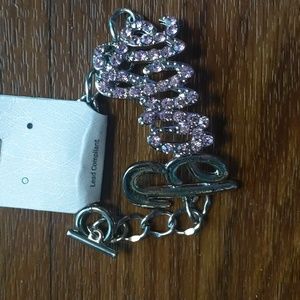 Vintage 90's y2k Barbie pop culture bracelet